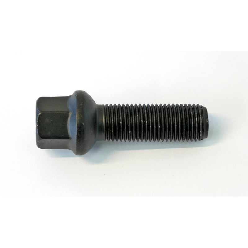 H&R Wheel bolt Round-Head R14 M14x1.50 - Length 63mm - Black