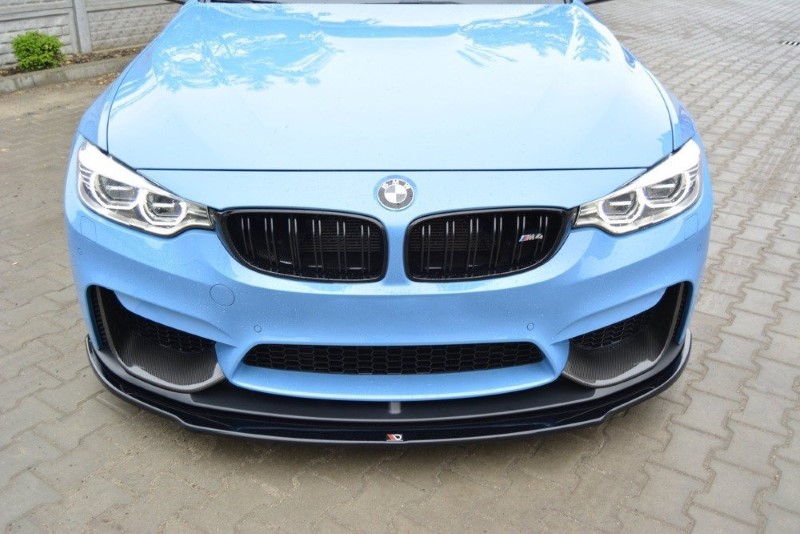 Voorspoiler BMW M4 F82 M-performance Glanzend Zwart