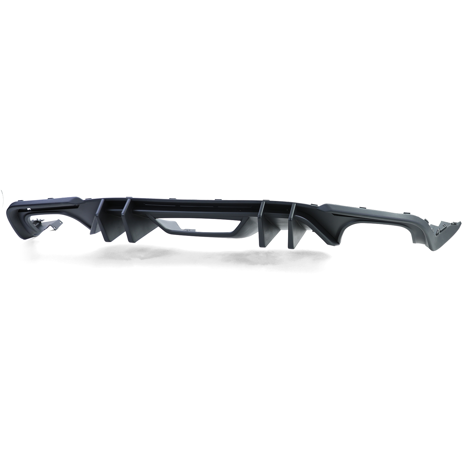 Diffuser Ford Mustang Facelift 17-22 Mat Zwart