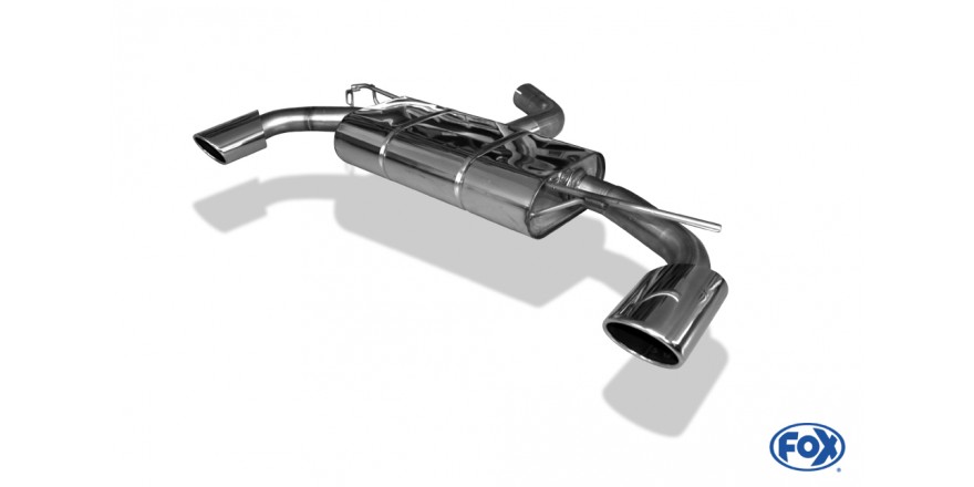 VW Scirocco - 13 - R-Look Einddemper Uitgang rechts/links - 115x