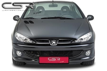 Koplampspoilers Peugeot 206