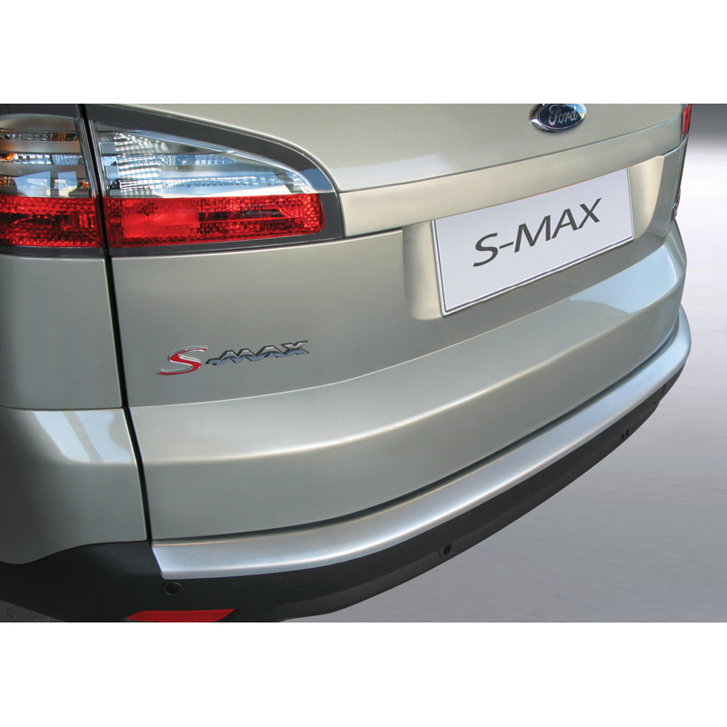 ABS Rear bumper protector  Ford S-Max 5 doors 2006-2015 Silver