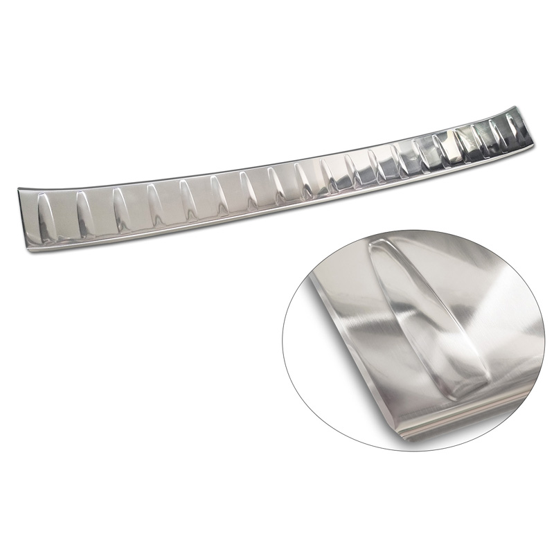 Stainless Steel Rear bumper protector  Volkswagen ID.Buzz + Cargo 2022- 'Ribs'