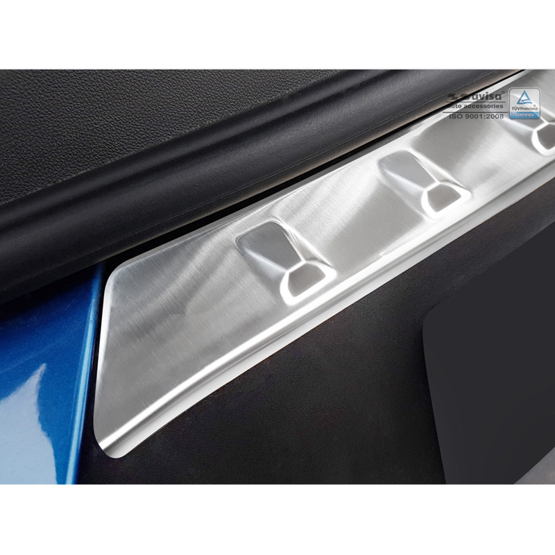 RVS Achterbumperprotector  Opel Grandland X 2017-2021 'Ribs'