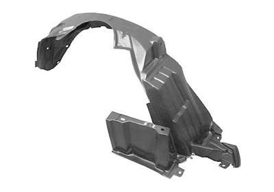 binnenscherm, plastic, Diesel, voor, rechts Peugeot 107, 2005-20