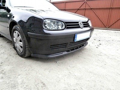 Voor Splitter VW GOLF 4  Glans Zwart