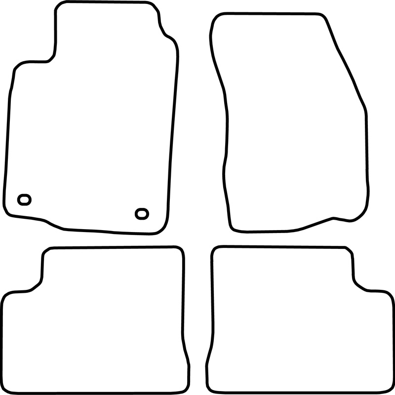 Automatten  Mitsubishi Colt 1996-2004
