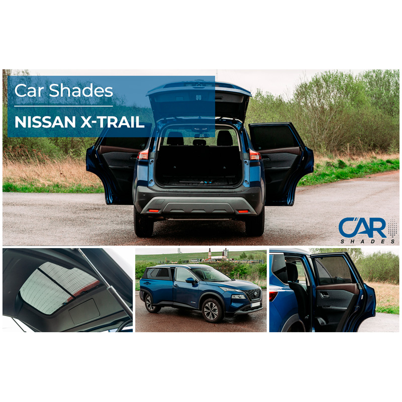 Set Car Shades  Nissan X-Trail (T33) 5 doors 2022- (6-pieces)