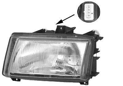 koplamp, Valeo, H4, rechts,-12/1999 VW Caddy, 1995-2004