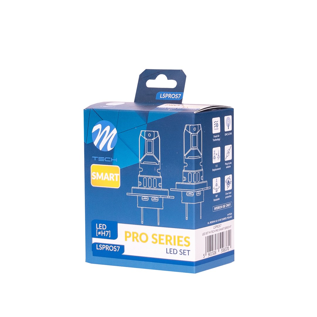 H7 LED Lamps M-TECH Premium Smart Series Canbus
