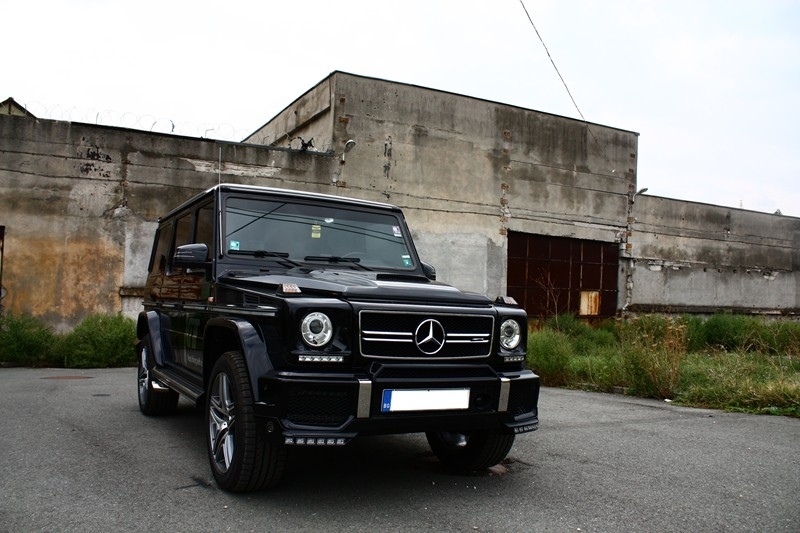 Grill Mercedes W463 G-Klasse 90-14 G65 A-Design Piano Zwart/Chroom