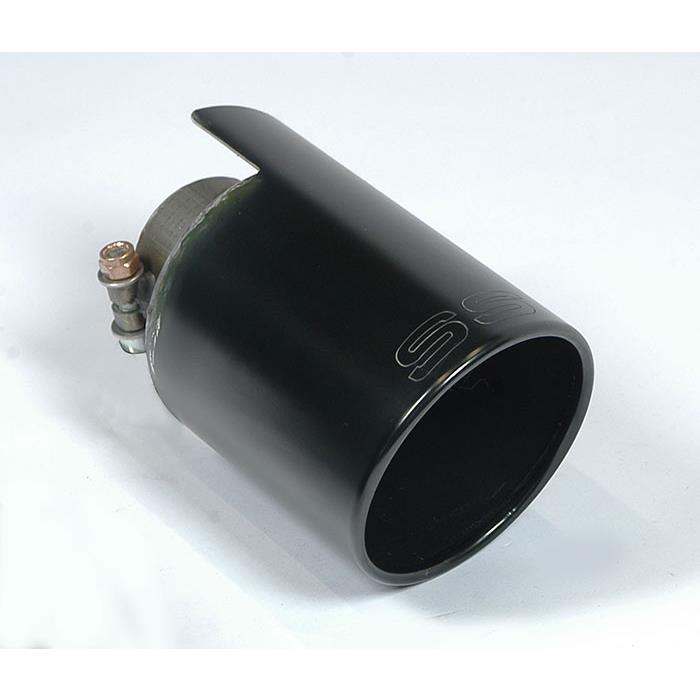 Endpipe kit Right O100 - Left O100 "Black" for 500 Abarth essesse 160hp
