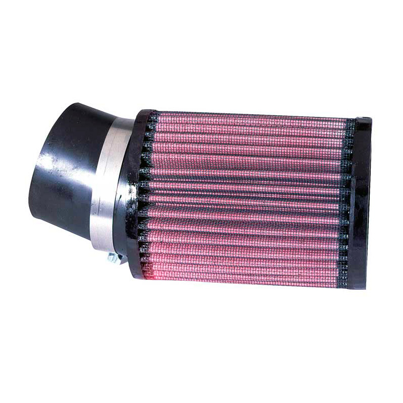 K&N Universal Round Air Filter 62mm flange, 20 degree angle, 95mm outside diameter, 127mm height (RU-1760)