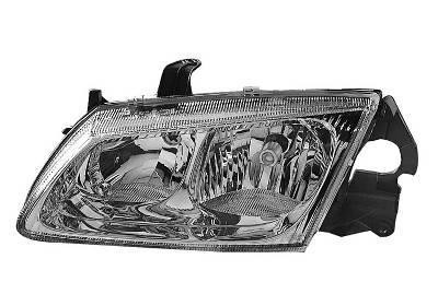 koplamp, H7+H1, elektr verstelb, links,-08/2002 Nissan Almera, 2