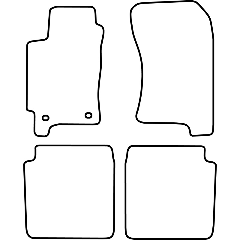 Automatten  Subaru Legacy 1994-1999 (type GL)