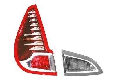 achterlicht, incl fittingdeel, buiten, links Renault Scenic, Gra