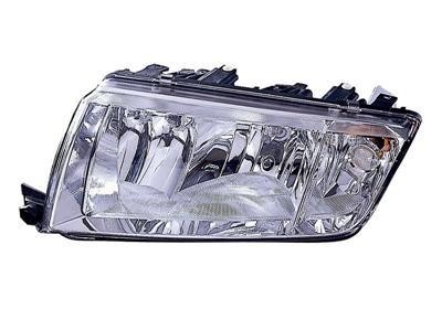 koplamp, H7+H3, elektr verstelb, rechts Skoda Fabia, 2000-2007