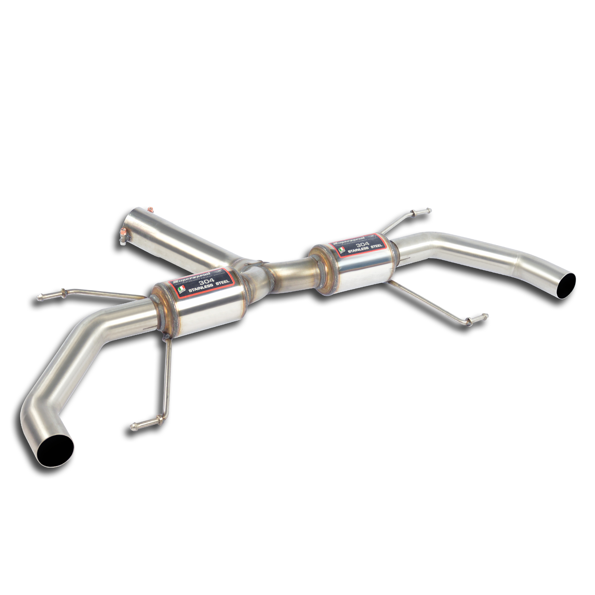 ALFA ROMEO STELVIO 2.0i Turbo Q4 (280 Hp) 2017 Rear exhaust "Race"