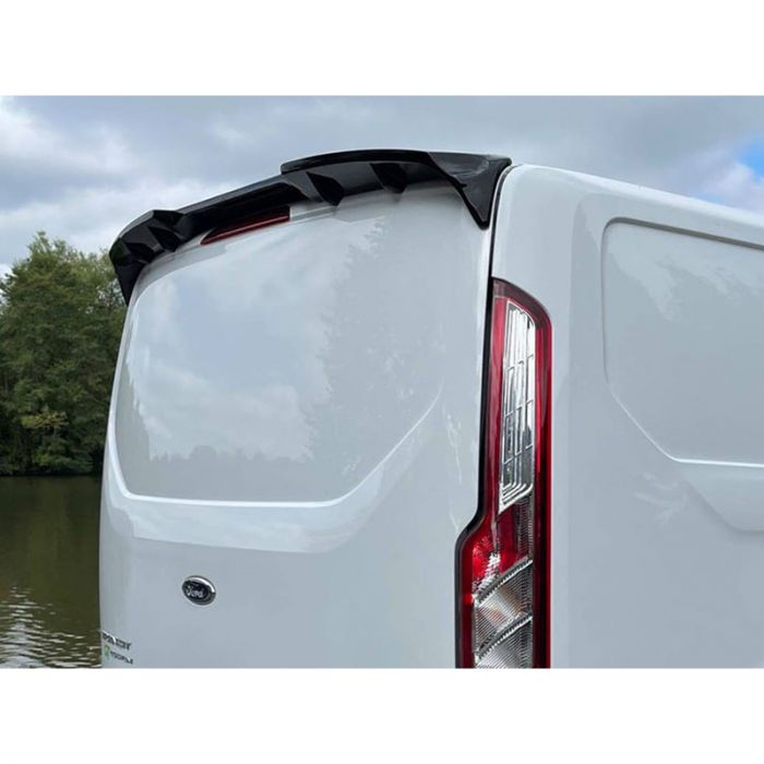 Dakspoiler  Ford Transit Custom 2012-2018 & FL 2018-  (met achterklep) (PU)