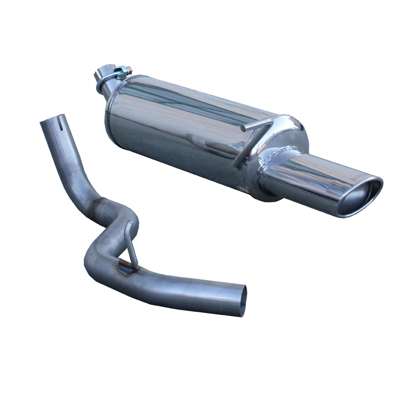 100% Inox Sport Exhaust  Volkswagen Golf IV 1.6 8v (101HP) 1997- 120x80mm