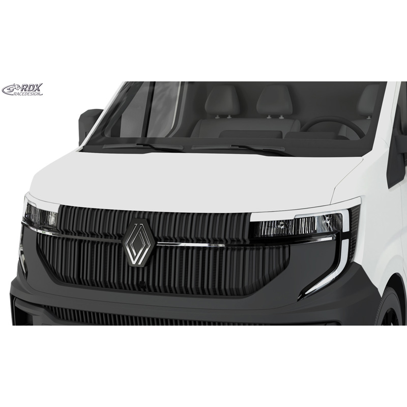 RDX Koplampspoilers  Renault Master IV 2024- & Nissan Interstar 2024- (ABS)