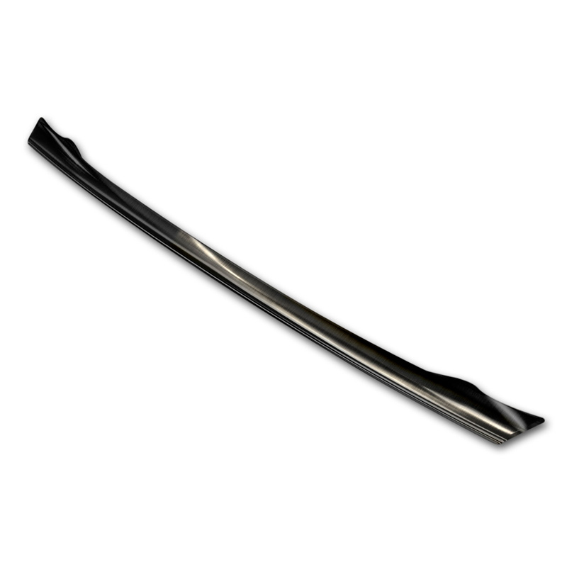 Black Stainless Steel Rear bumper protector  Toyota C-HR 2016-2019 & Facelift 2019-2023
