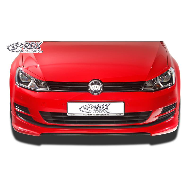 Front spoiler  Volkswagen Golf VII 2012-2017 (PUR-IHS)