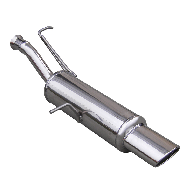 100% Inox Sport Exhaust  Peugeot 307 1.4 16v (88HP) 2001- 120x80mm
