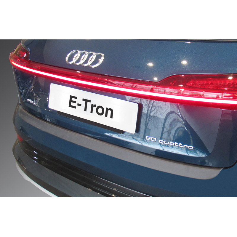 ABS Rear bumper protector  Audi E-Tron 2018- Black