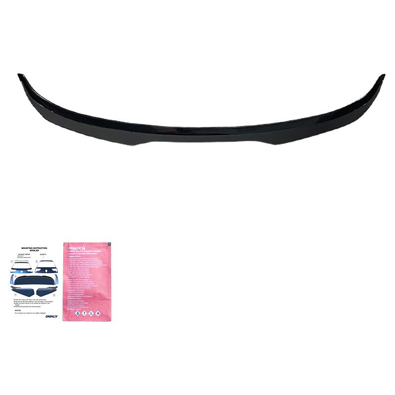 Oneway Dakspoiler (Cap)  Audi Q3 (F3N) Sportback 2019-2025 incl. S-Line/RSQ3 - Glanzend zwart