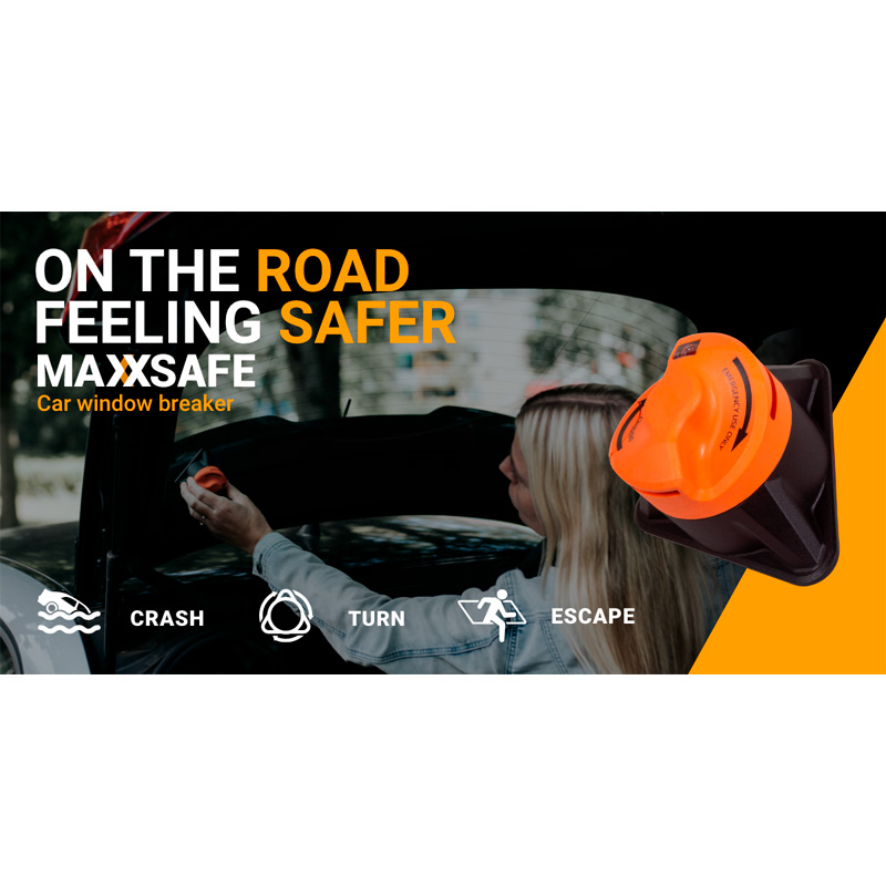 Batavia MaxxSafe Car Window Breaker - Life Saving Tool