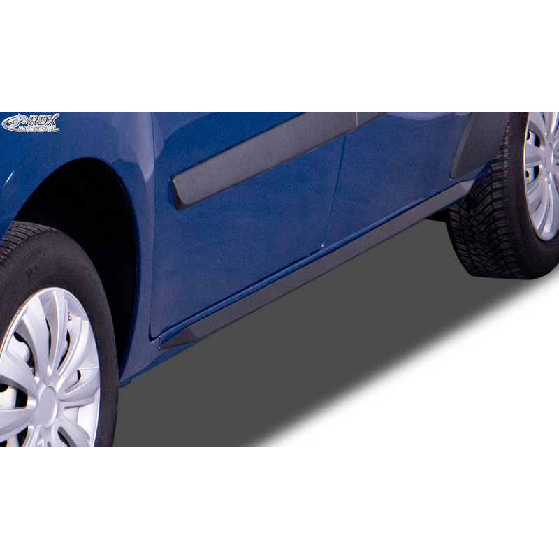 Side skirts  Mercedes Citan W415 'Long' 2012-2021 'Slim' (ABS)