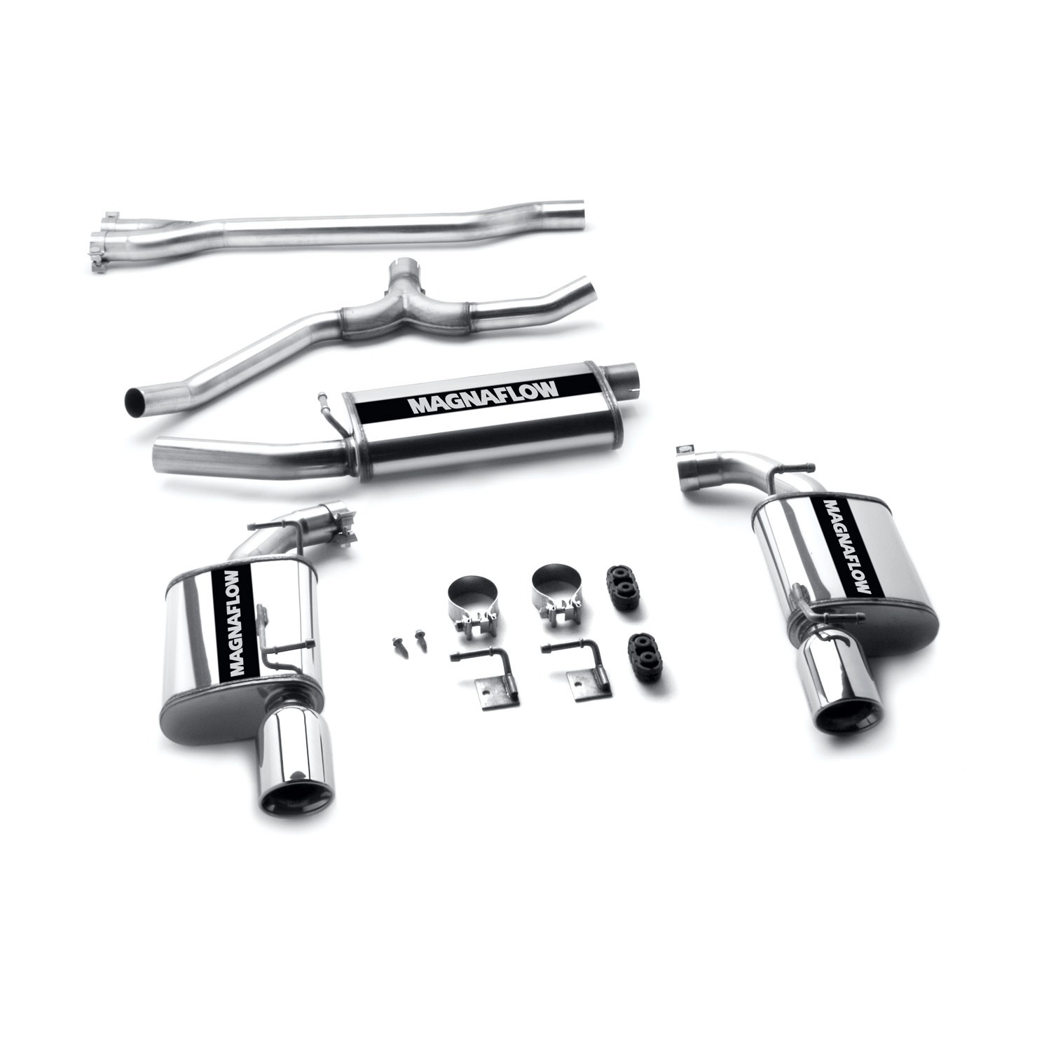 Dodge Cat-Back 06- Dodge Charger V6 Duals Magnaflow Cat-Back