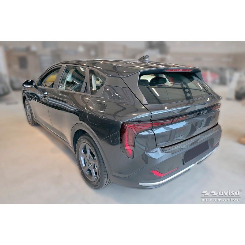 Avisa Stainless Steel Rear Bumper Protector  Kia K4 Hatchback 2026- - Matt Black