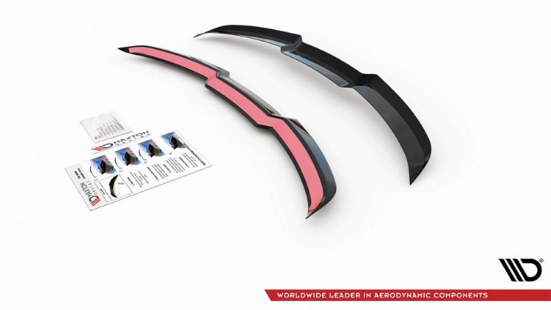 Spoiler V.1 Audi RS6 C8 Maxton Glanzend Zwart