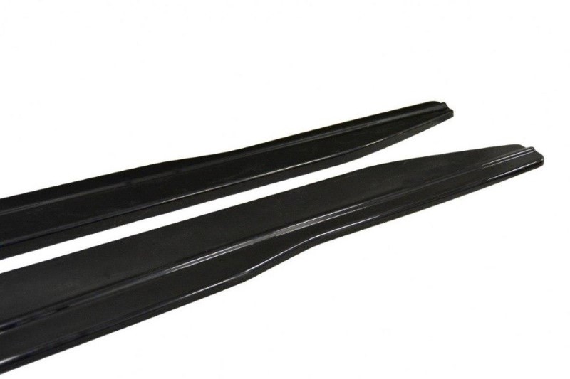 Zijskirts Diffusers Lexus GS Mk4 Facelift Glanzend Zwart