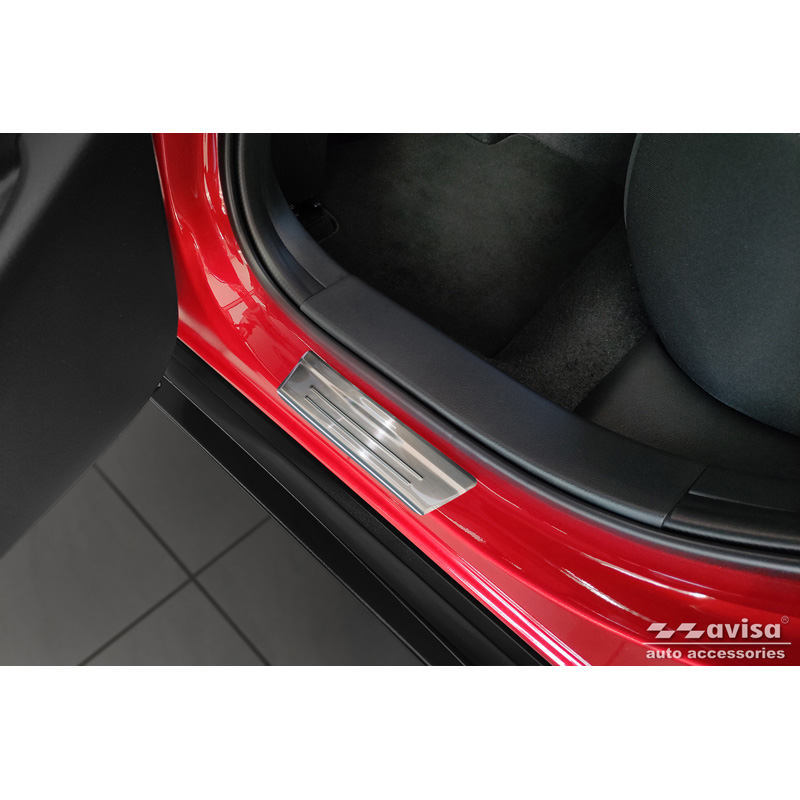 RVS Instaplijsten  Mazda CX-30 2019- - 'Lines' - 4-delig