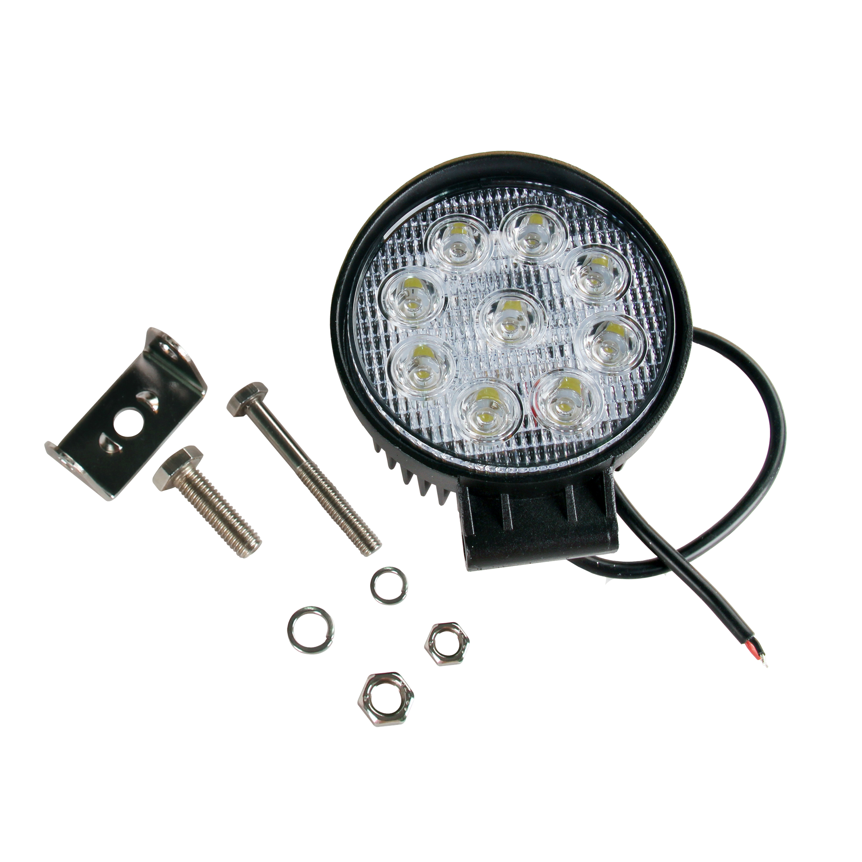 LED Werklamp rond 137x120x68mm M-tech