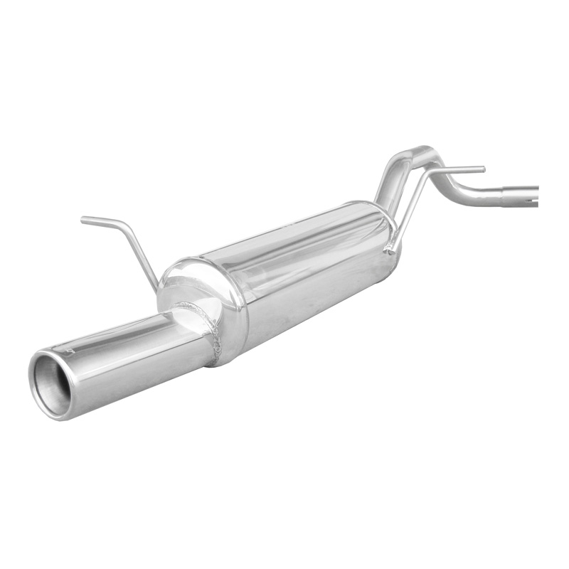 100% Inox Sport Exhaust  Seat Ibiza 6L 1.2 12v (64HP) 2002- 80mm