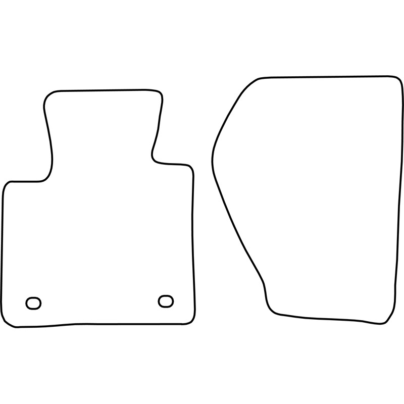 Set velour car mats  Honda S-2000 2000-2009