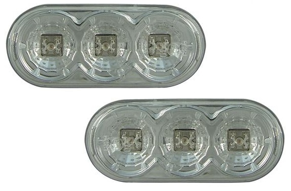Zijknipperlichten LED VW chroom