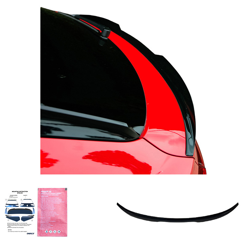 Oneway Trunk Spoiler  Audi Q3 (F3N) Sportback 2019-2025 incl. S-Line/RSQ3 - Gloss black