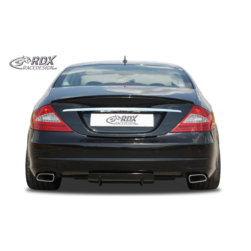Rear bumper skirt 'Diffusor U-Diff'  Mercedes CLS-Class C219 2004-2010 (PU)