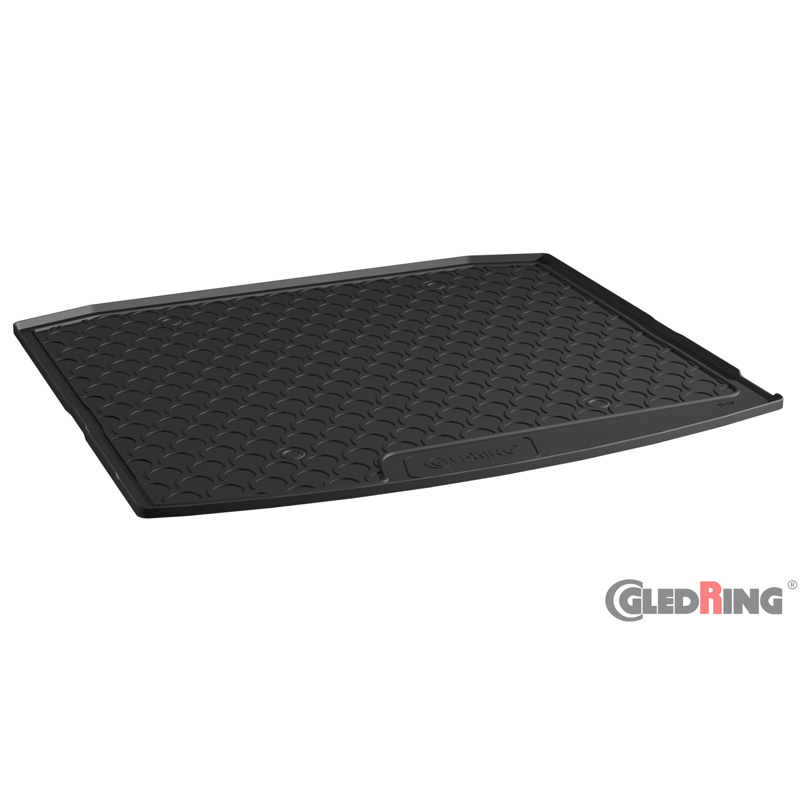 Rubbasol (Rubber) Trunk mat  Skoda Kodiaq (5-Persons) 2017-2024 (Lower floor without spare tire)