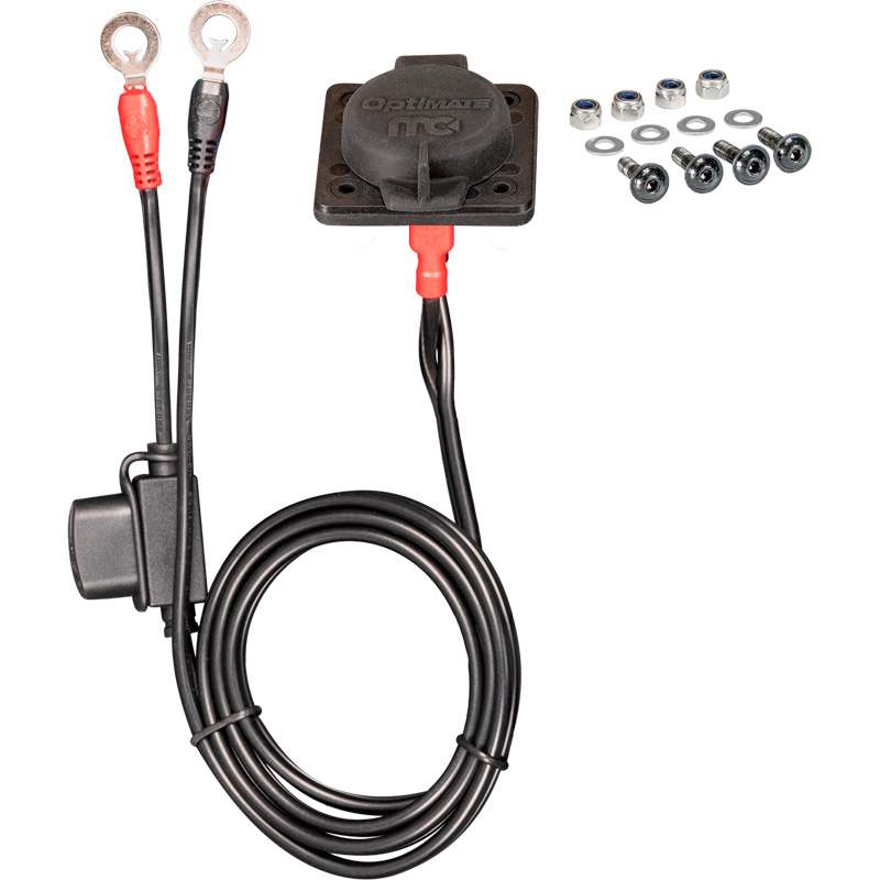 OptiMate PORT O-97P12 - MagCode Clip Paneelmontage - Magnetische acculader aansluiting - 12V