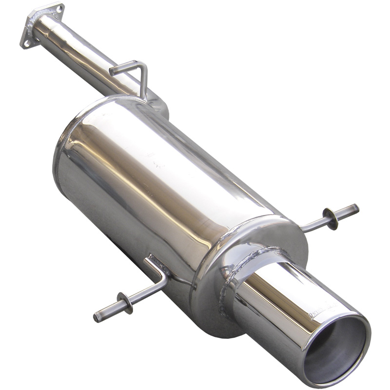 100% Inox Sport Exhaust  Subaru Impreza 4WD WRX (225HP) 2003- 120mm Mega