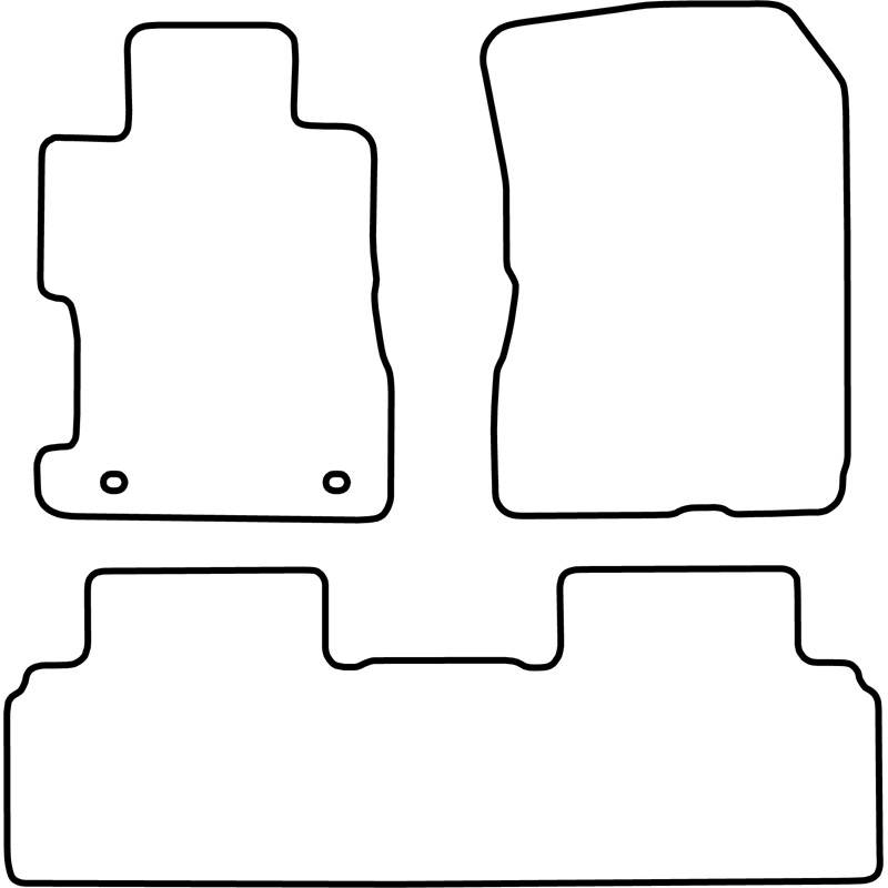 Automatten  Honda Civic Hybrid 2006-