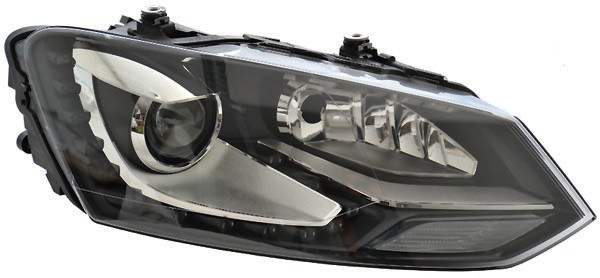 BI-XENONKoplamp rechts POLO, 6R 09-14 VALEO D1S