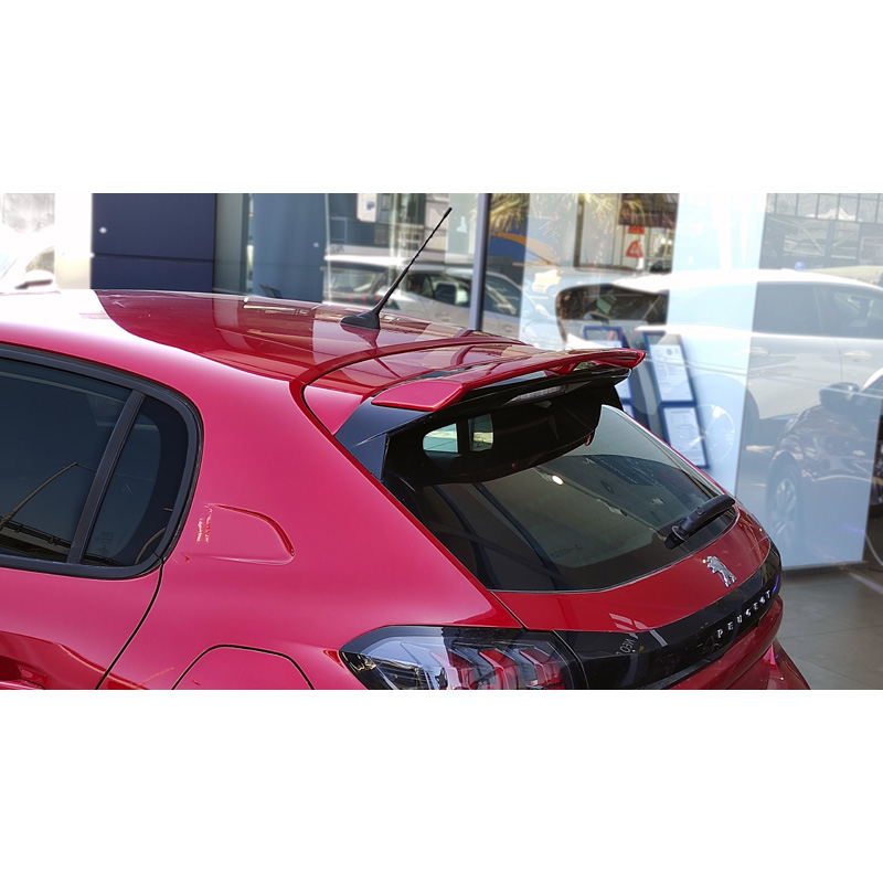Roof spoiler  Peugeot 208 II HB 5-doors 2019- (PU)