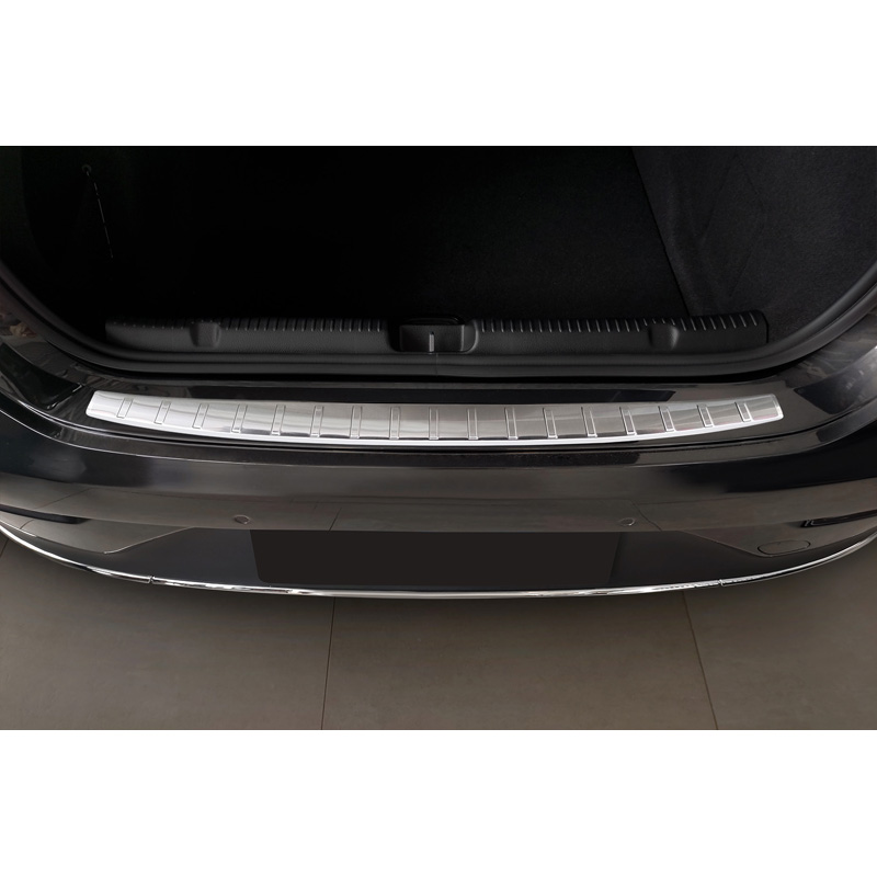 Stainless Steel Rear bumper protector  Mercedes EQE (V295) 2022- 'Ribs'